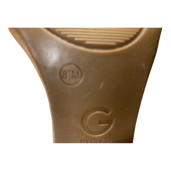 G By Guess Sandals Shantel3 Cork Chunky Heel Open Toe Women's 8.5M NWOB - Picture 10 of 11